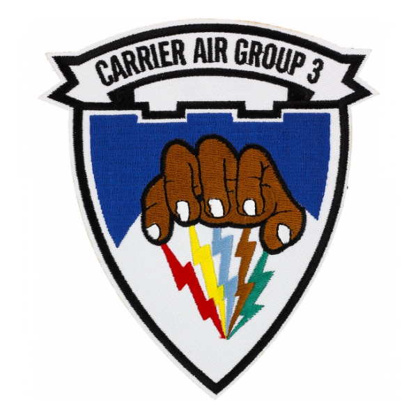 Carrier Air Group CVG-3 Ship Patch