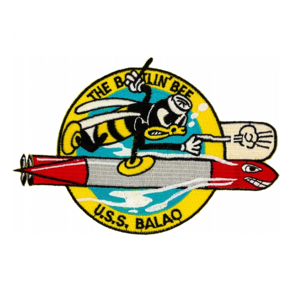 USS Balao The Battlin' Bee Patch