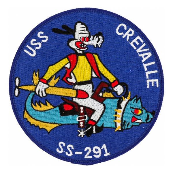 USS Crevalle SS-291 Patch