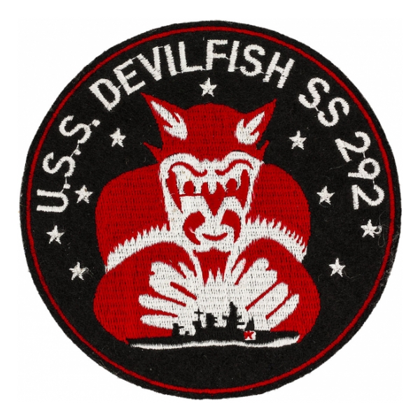 USS Devilfish SS-292 Patch