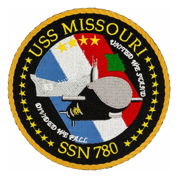 USS Missouri SSN-780 Patch