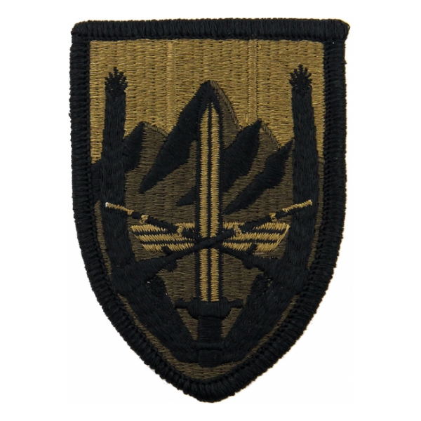 Combined Security Transition Command Afghanistan Scorpion / OCP Patch With Hook Fastener