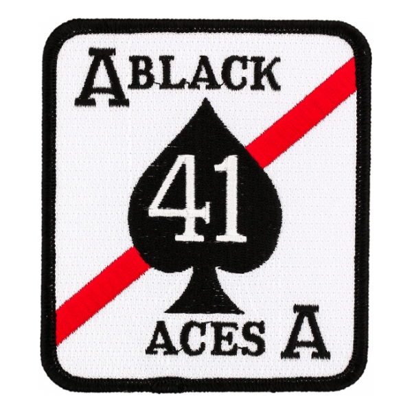 Navy Strike Fighter Squadron VFA-41 Black Aces Patch