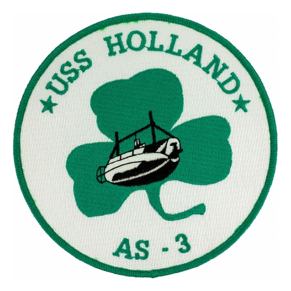 USS Holland AS-3 Ship Patch