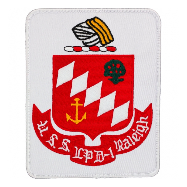 USS Raleigh LPD-1 Ship Patch