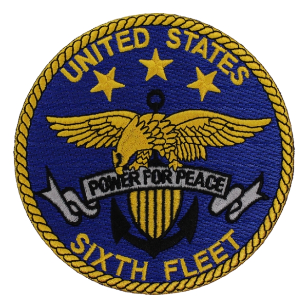 Navy Sixth Fleet Patch