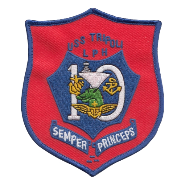 USS Tripoli LPH-10 Ship Patch