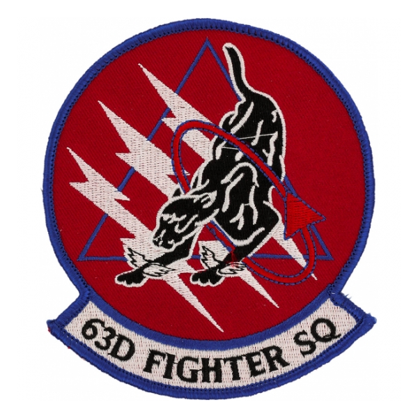 63rd Fighter Squadron Patch