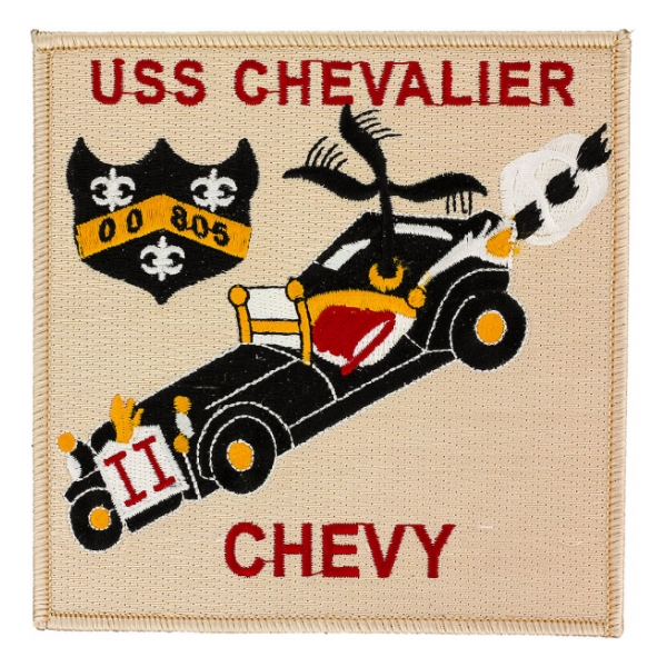 USS Chevalier DD-805 Ship Patch