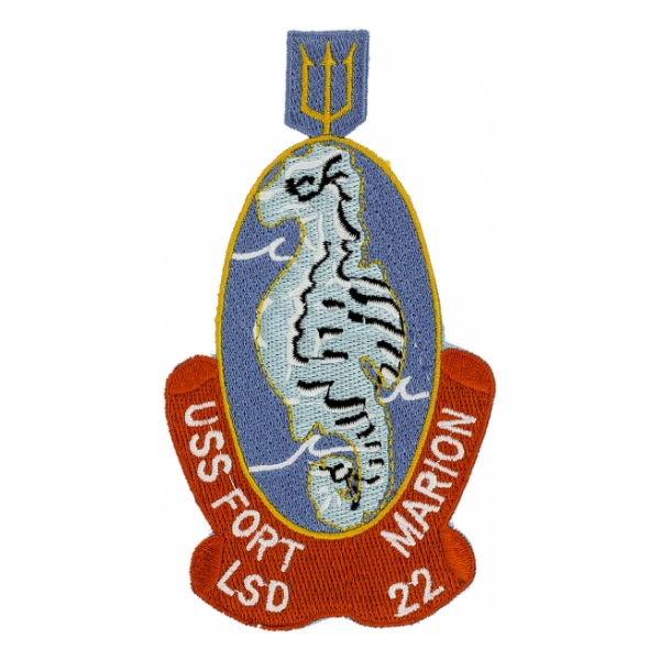 USS Fort Marion LSD-22 Ship Patch