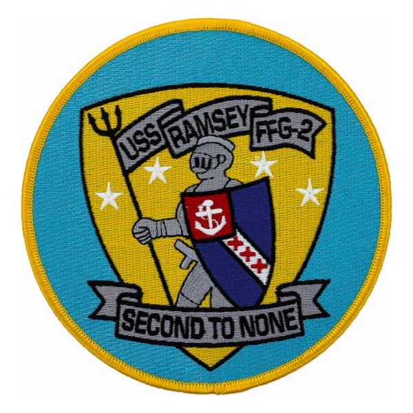 USS Ramsey FFG-2 Ship Patch