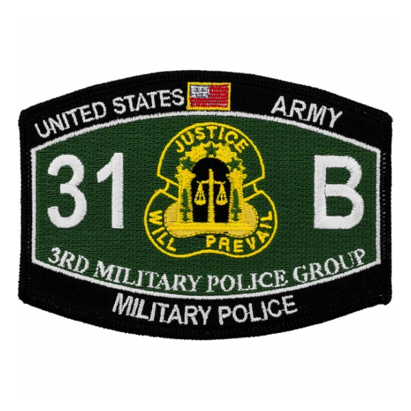 3rd Military Police Group Patch