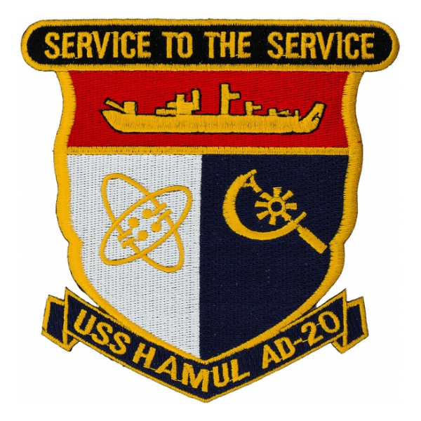 USS Hamul AD-20 Patch