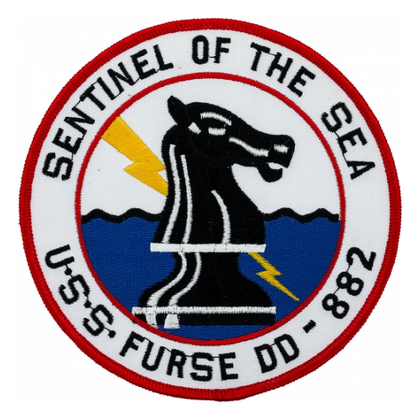 USS Furse DD-882  Ship Patch