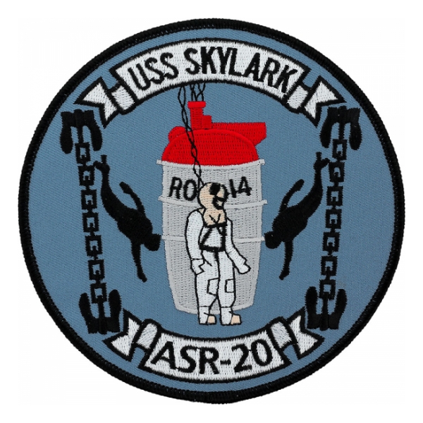 USS Skylark ASR-20 Ship Patch