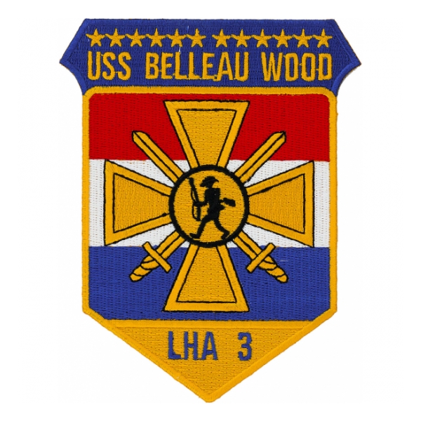 USS Belleau Wood LHA-3 Ship Patch