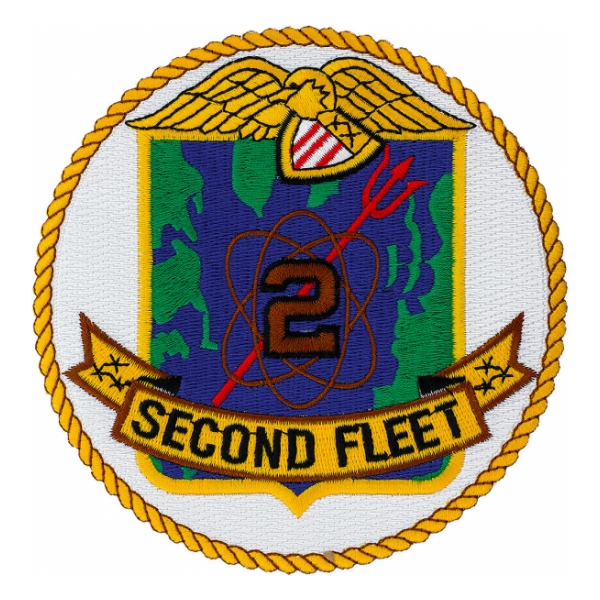 Navy Second Fleet Patch