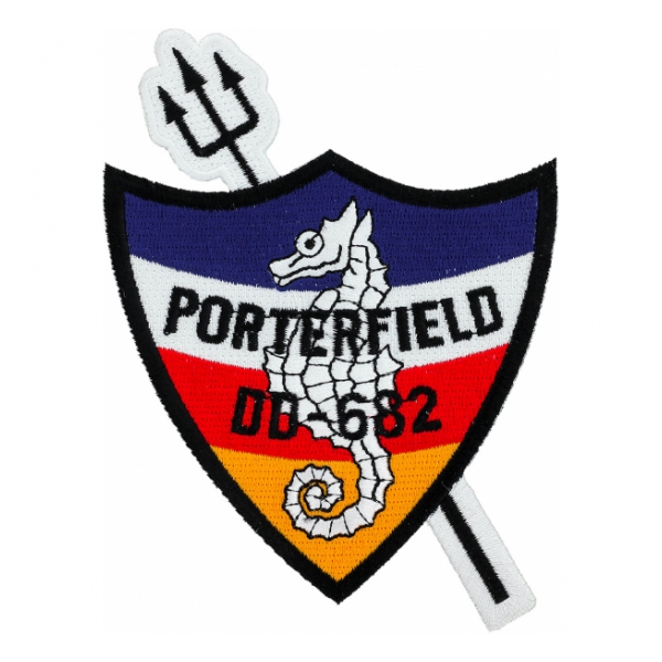 USS Porterfield DD-682 Ship Patch