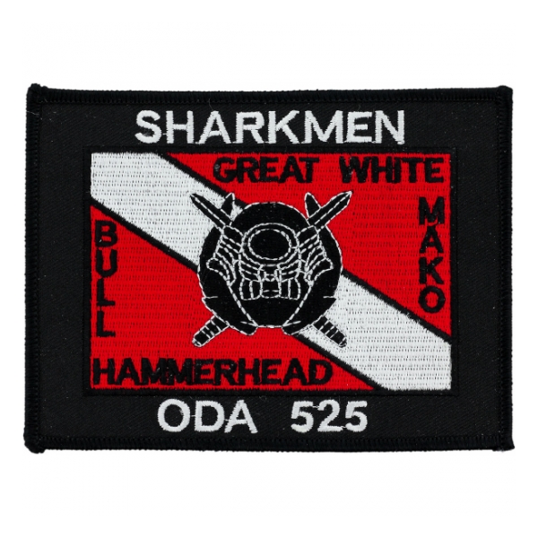 Special Forces ODA-525 Sharkmen Patch