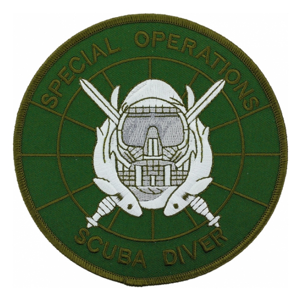 Special Forces Scuba Diver patch