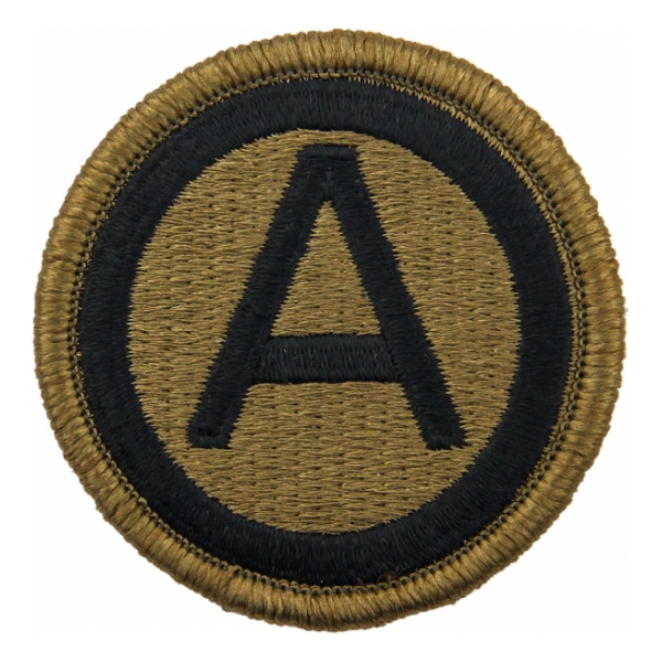 3rd Army Central Command Scorpion / OCP Patch With Hook Fastener