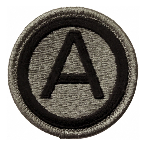 3rd Army Patch Foliage Green (Velcro Backed)