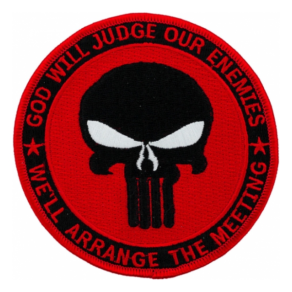 Seal Punisher Patch Red