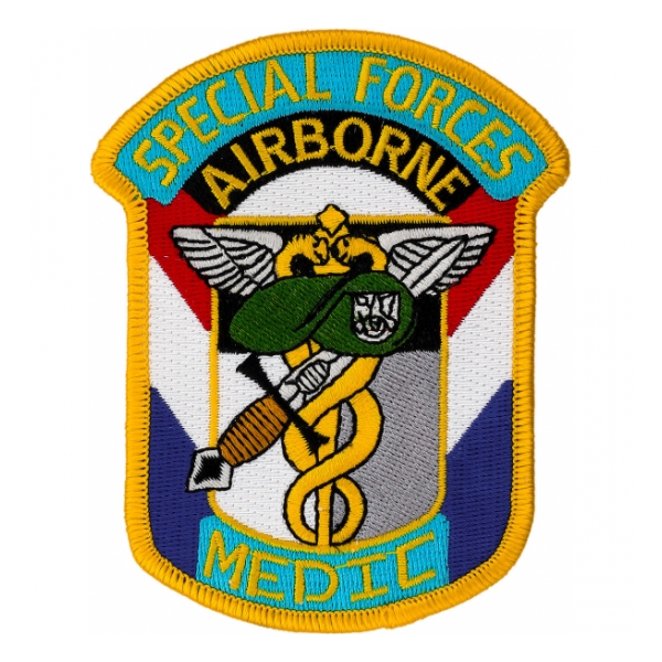 Special Forces Airborne Medic Patch