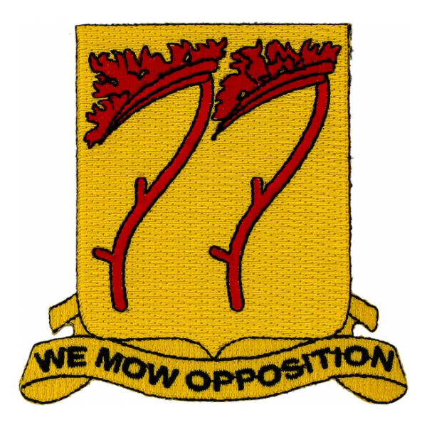 77th Field Artillery Battalion Patch