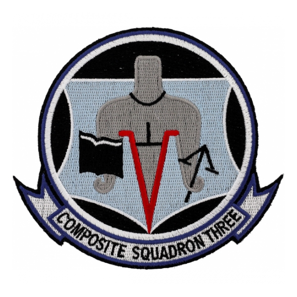 Navy Composite Squadron VC3 Patch Flying Tigers Surplus