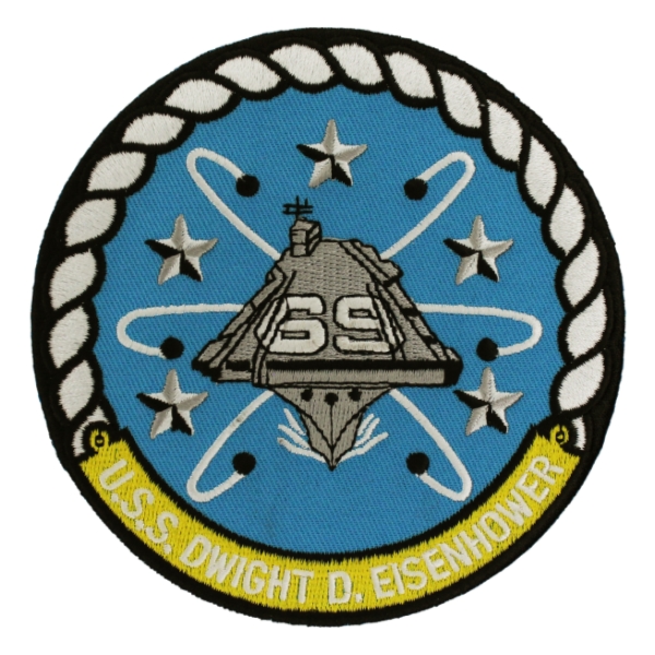 USS Dwight D. Eisenhower CVN-69 Ship Patch