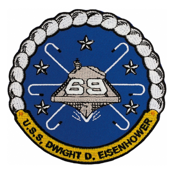 USS Dwight D. Eisenhower CVN-69 Ship Patch