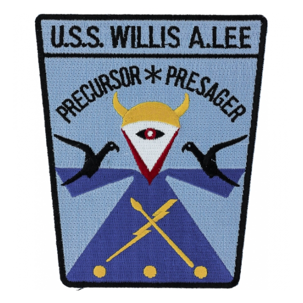 USS Willis A. Lee DL-4 Ship Patch