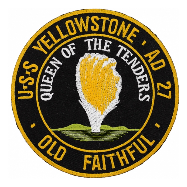 USS Yellowstone AD-27 Patch