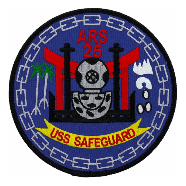 USS Safeguard ARS-25 Patch