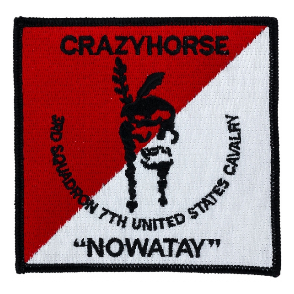 Crazyhorse 3/7 Air Cavalry Patch