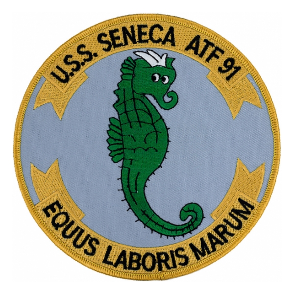 USS Seneca ATF-91 Ship Patch