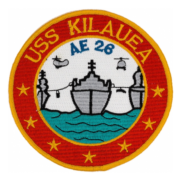 USS Kilauea AE-26 Ship Patch