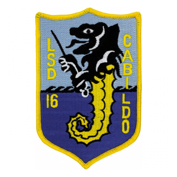 USS Cabildo LSD-16 Ship Patch