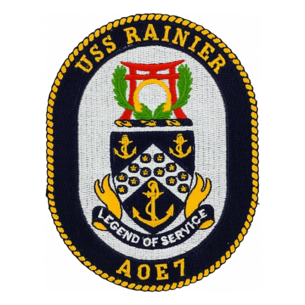 USS Rainier AOE-7 Patch