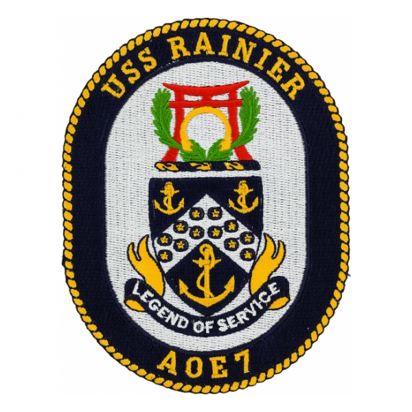 USS Rainier AOE-7 Patch