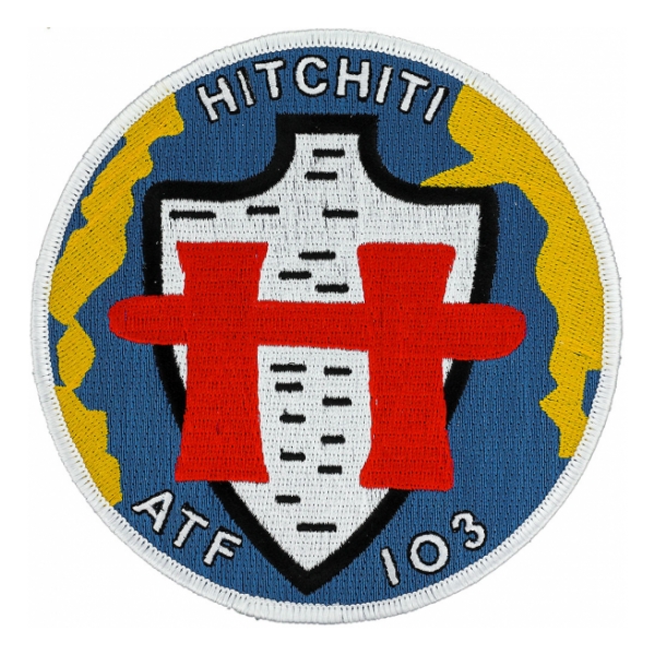 USS Hitchiti ATF-103 Ship Patch