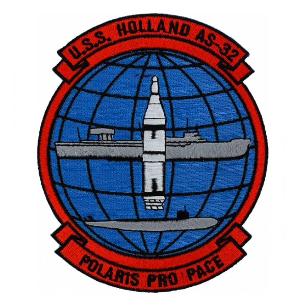 USS Holland AS-32 Ship Patch