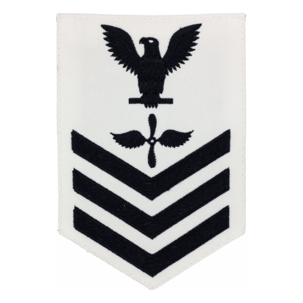 Navy RATE E4-E6 Aviation Machinist (Navy & White)