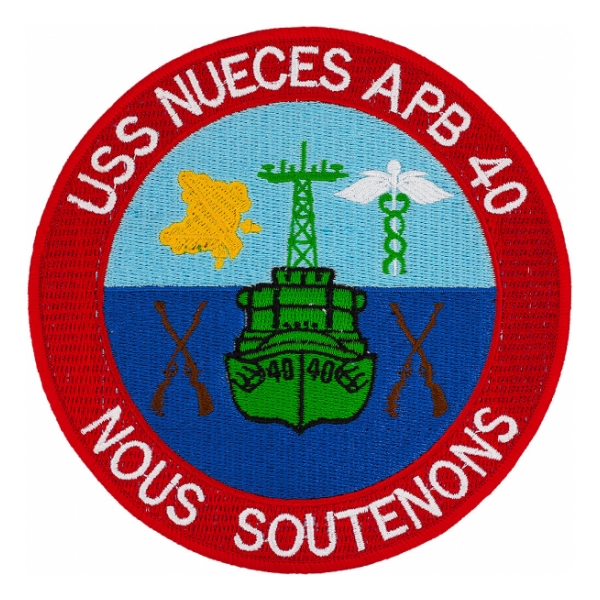 USS Nueches APB-40 Patch