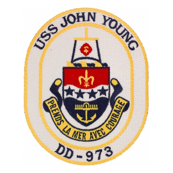 USS John Young DD-973 Ship Patch