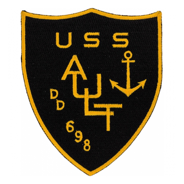 USS Ault DD-698 Ship Patch