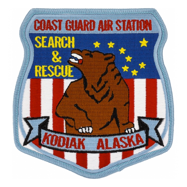 Coast Guard Air Station Kodiak Alaska Patch