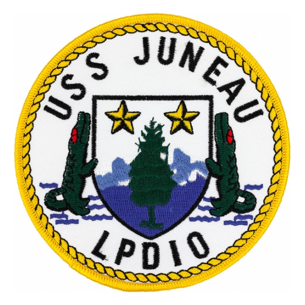 USS Juneau LPD-10 Ship Patch