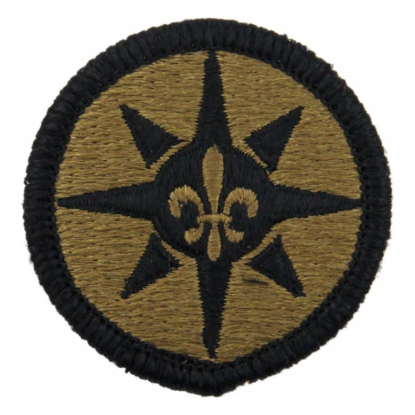 316th Sustainment Command Scorpion / OCP Patch With Hook Fastener